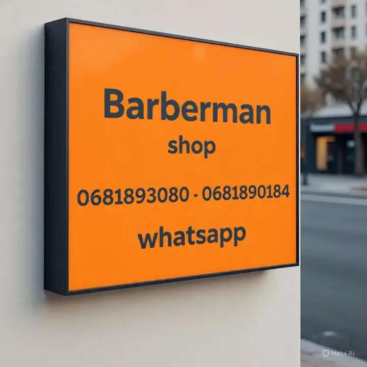Barber man, coiffeur à M'hamid, Marrakech