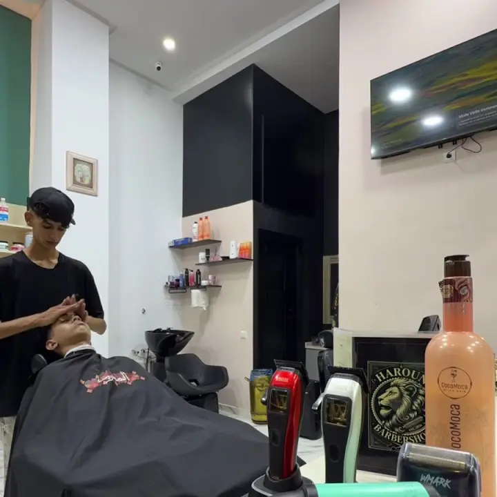 Barbershop Haroun, barbier à M'hamid, Marrakech
