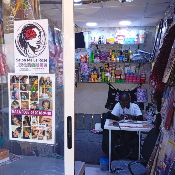 Ma La Rose, coiffeur dans la médina de Marrakech