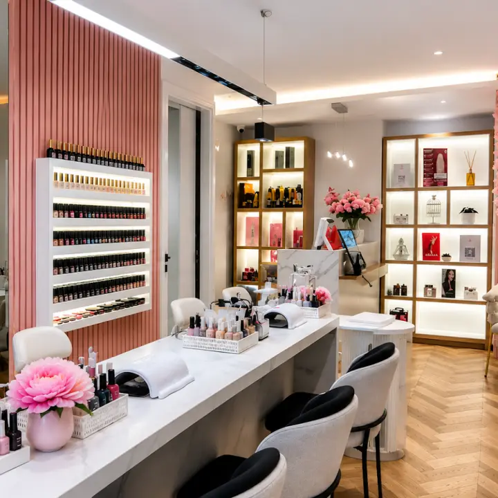 NK NAILS BAR LOUNGE Beauty Center, onglerie à Guéliz, Marrakech