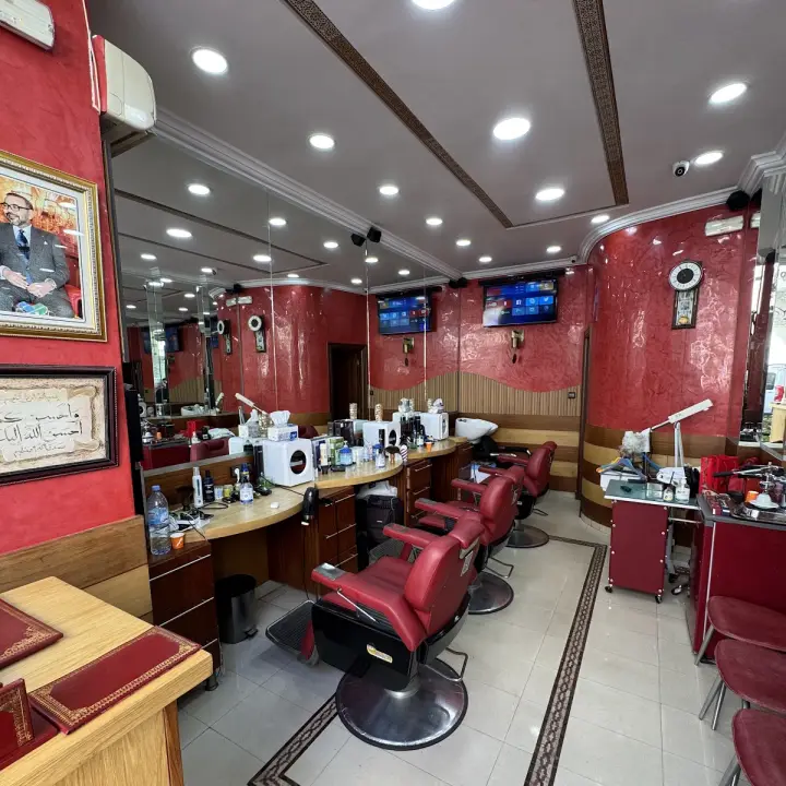 Salon de coiffure pour hommes, coiffeur à Hassan, Rabat