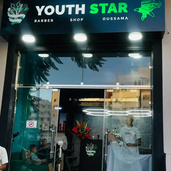 Youth star barber, barbier à Oulfa, Casablanca